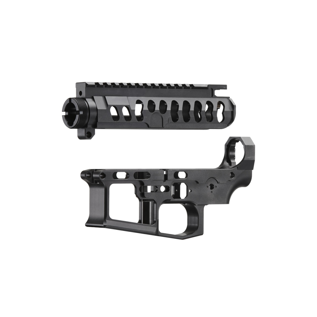 Retro Arms CNC Aluminum AR15 Skeletonized Type C Receiver (Color