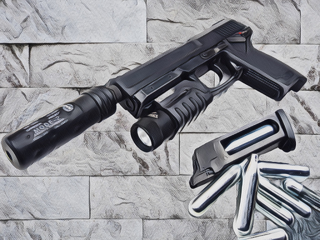 KSC Mk23 SOCOM PISTOL CO2ガスガン｜更なる安定作動を実射で検証