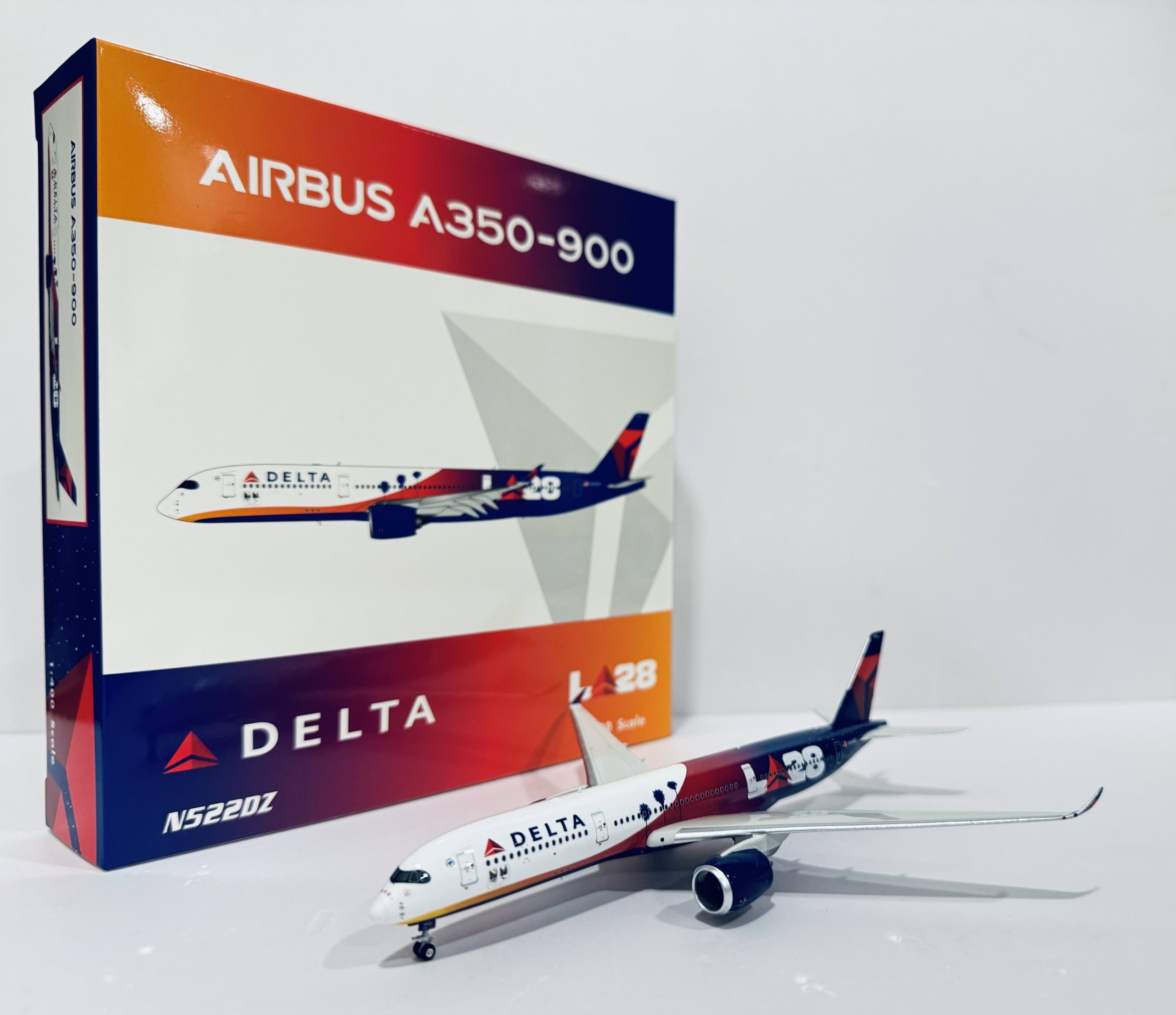 PH04587 Delta Air Lines A350-900 “LA28” N522DZ – Airplane Model SG