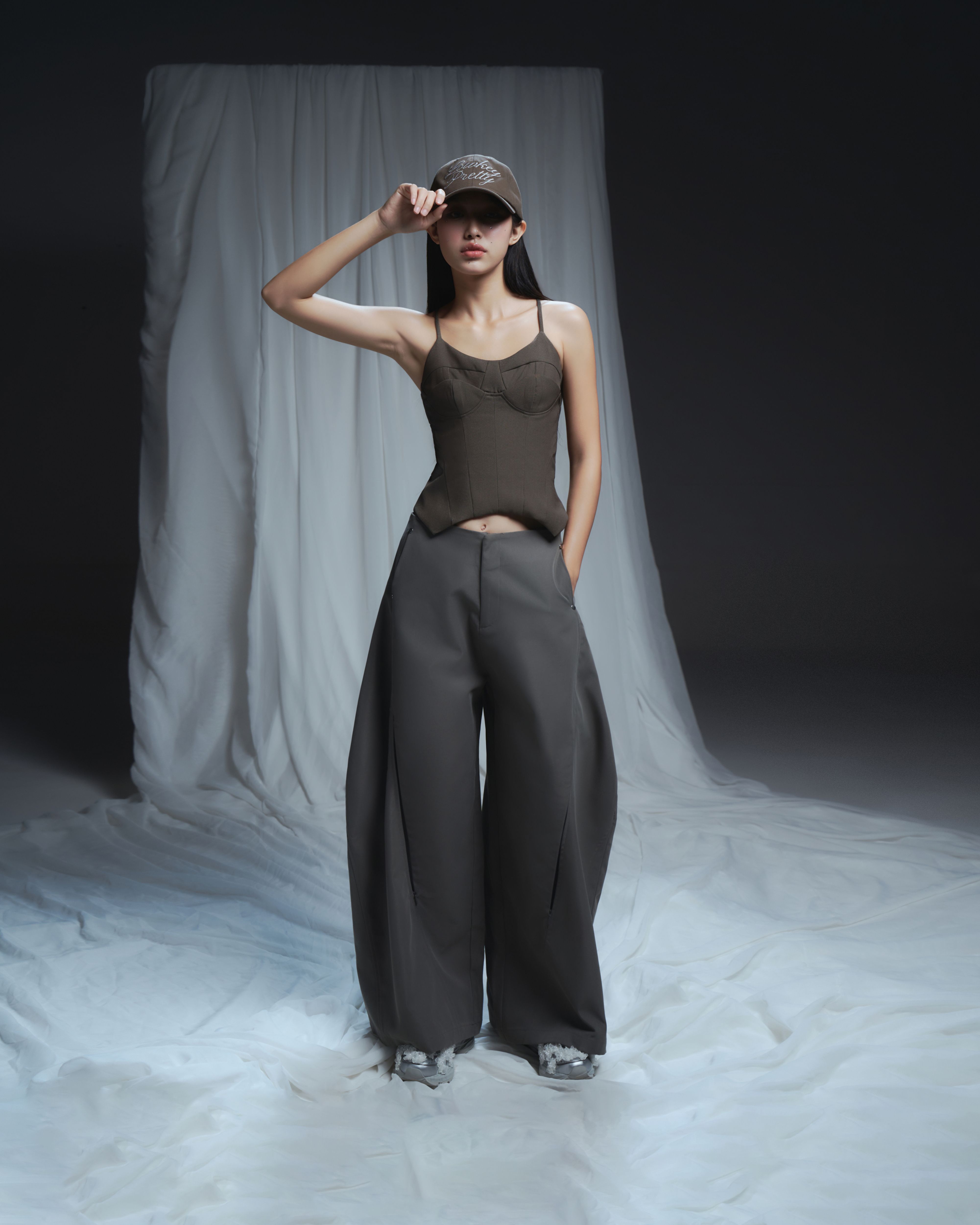 BUNNYHILL - Gray Ludovic Pants - ASTOUD