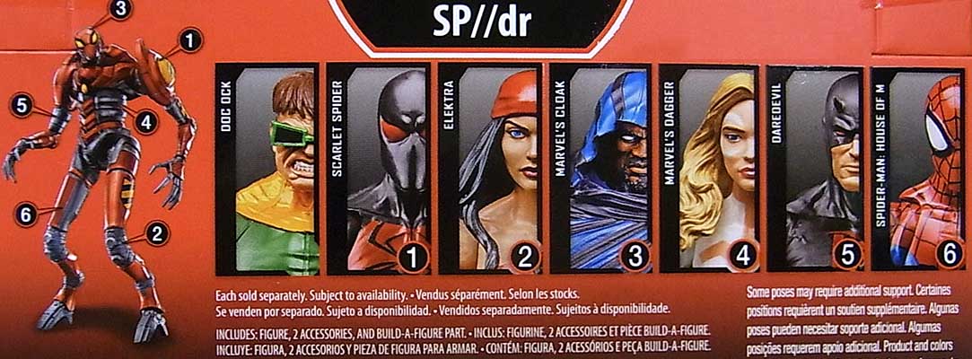 ASTRO ZOMBIES | HASBRO MARVEL LEGENDS 2018 SPIDER-MAN SERIES 8.0 7