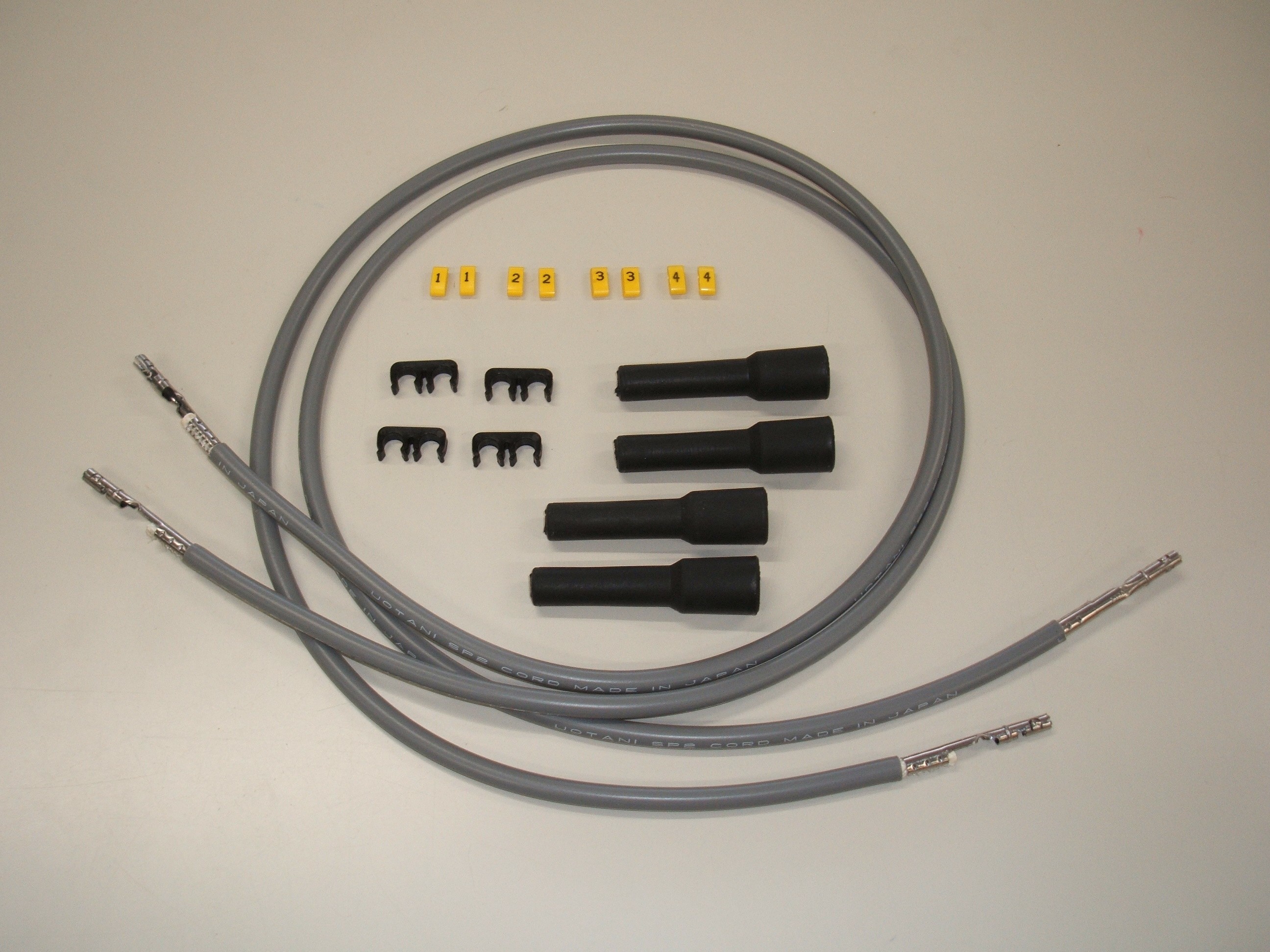 SP2プラグコードセット(4プラグ用)｜バイクの点火システム、パワー