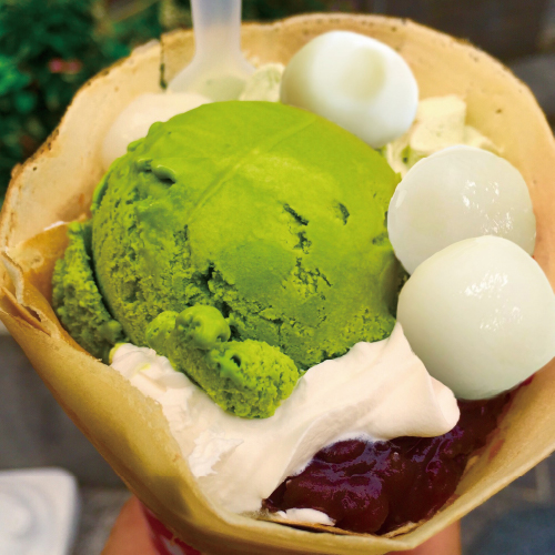 抹茶白玉クレープ | ハウジングプラザ三鷹 | 朝日新聞総合住宅展示場