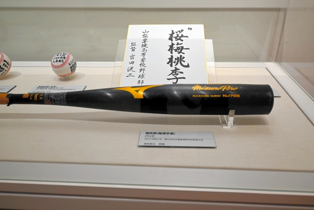 甲子園歴史館で「センバツ企画展」 紫紺の優勝旗も展示 | バーチャル