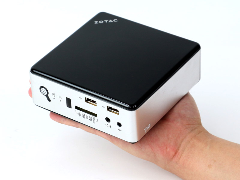 手のひらサイズで洒落たデザインの超小型ベアボーン「ZBOXNANO-AD12-J