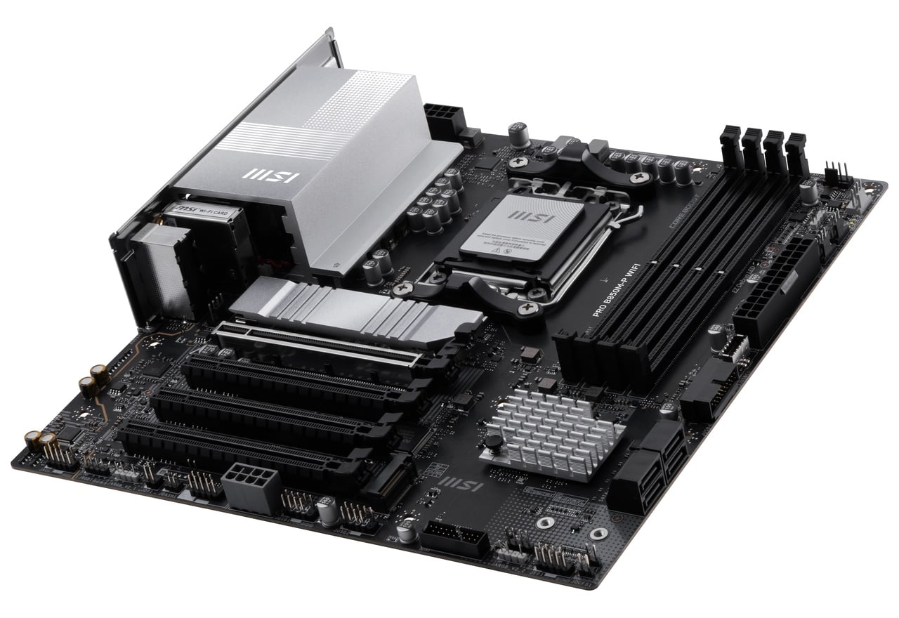 PRO B850M-P WIFI | MSI マザーボード AMD B850チップセット | 株式