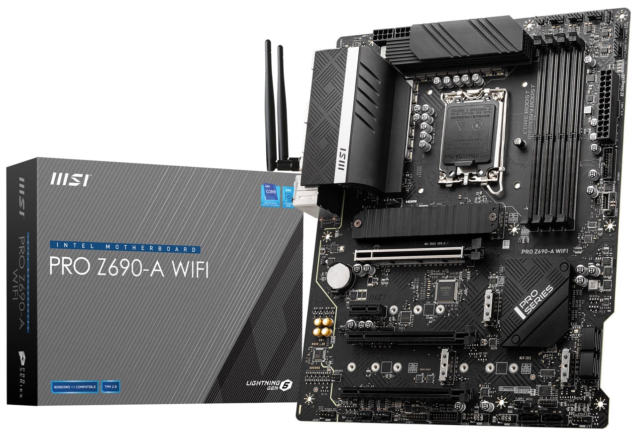 PRO Z690-A WIFI | MSI マザーボード Intel Z690チップセット | 株式