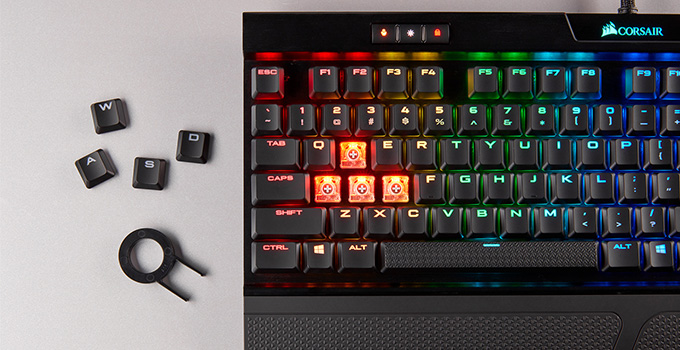 K70 RGB MK.2 LOW PROFILE RAPIDFIRE | CORSAIR ゲーミングキーボード