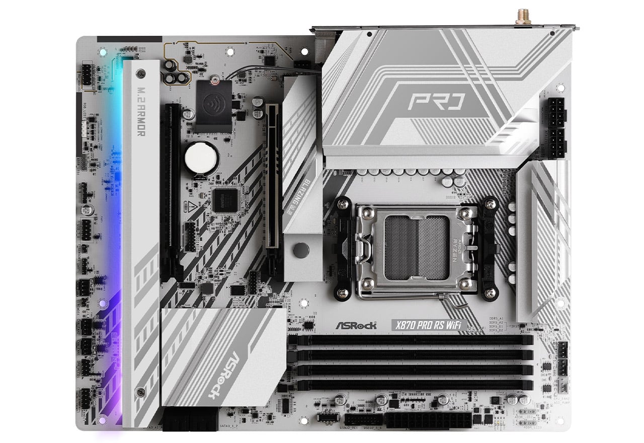 X870 Pro RS WiFi | ASRock マザーボード AMD X870E/X870チップセット