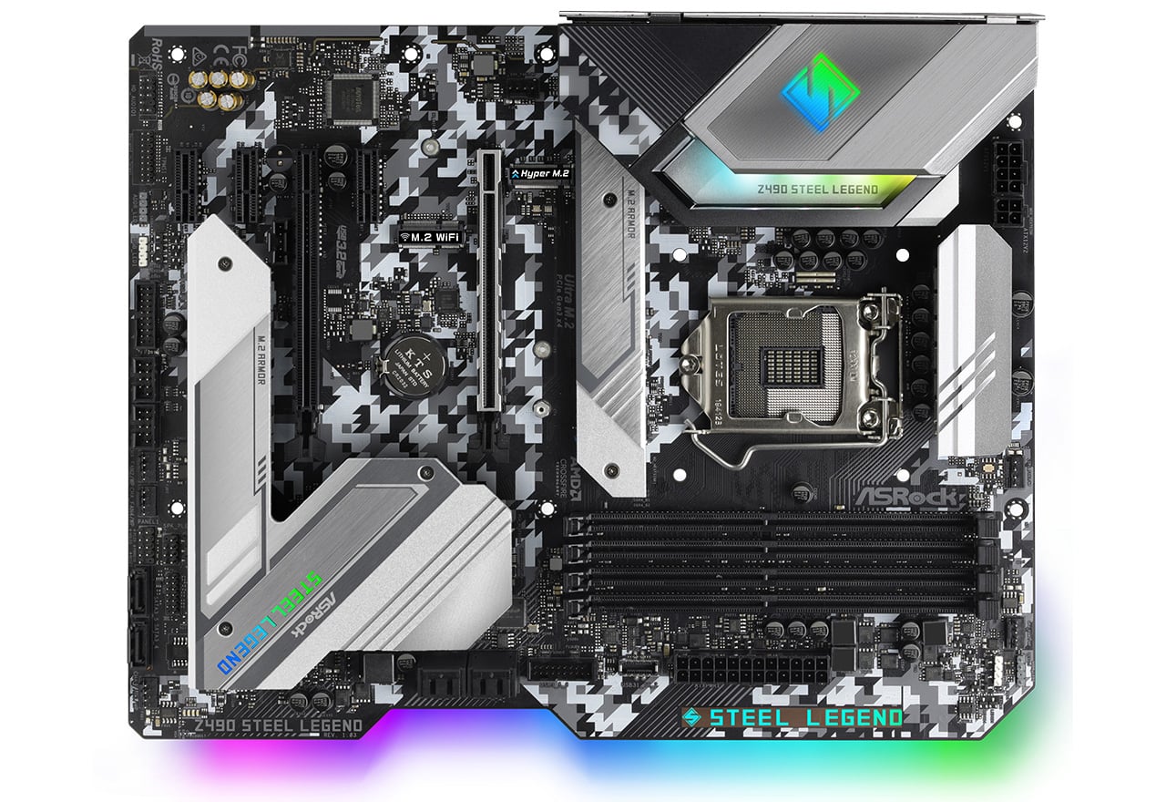 Z490 Steel Legend | ASRock マザーボード Intel Z490チップセット