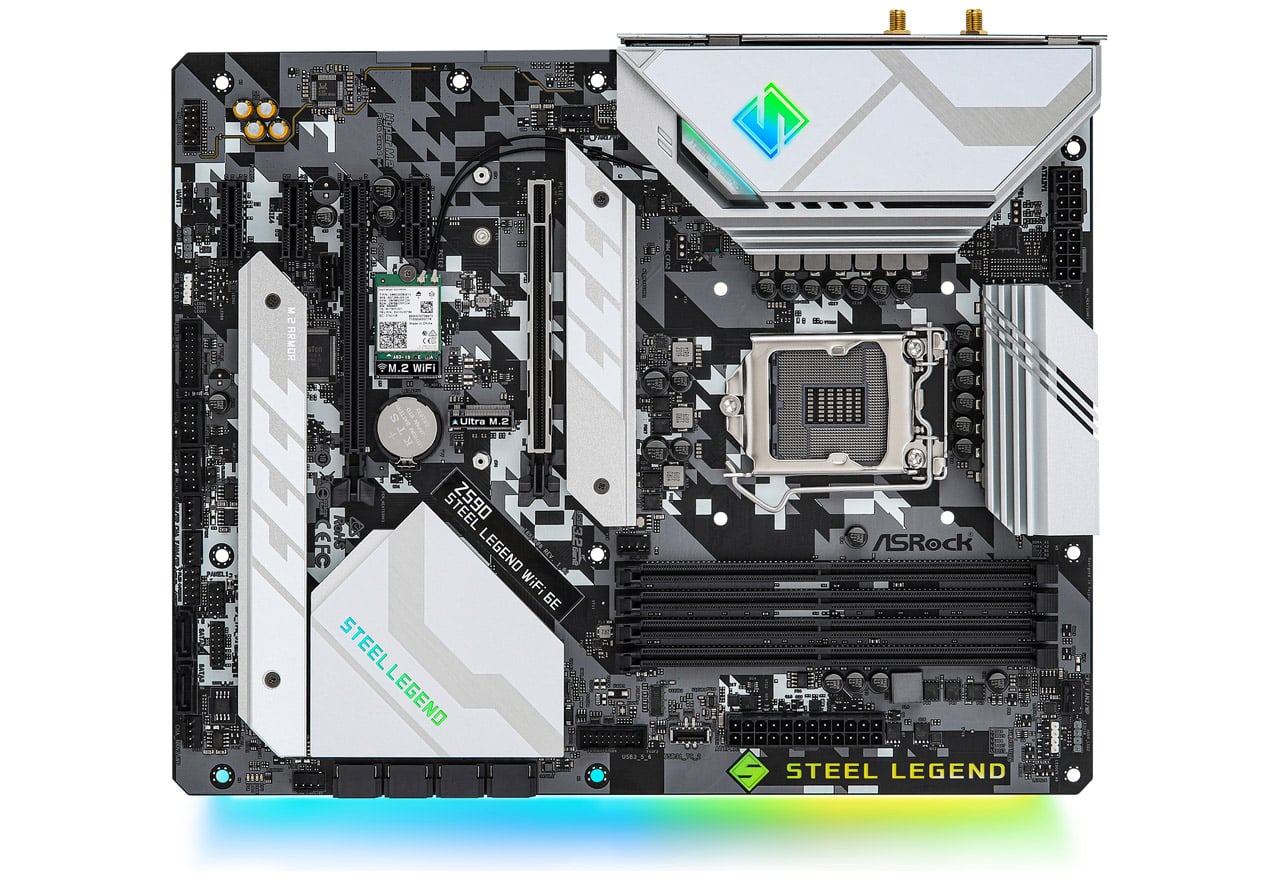 Z590 Steel Legend WiFi 6E | ASRock マザーボード Intel Z590チップ