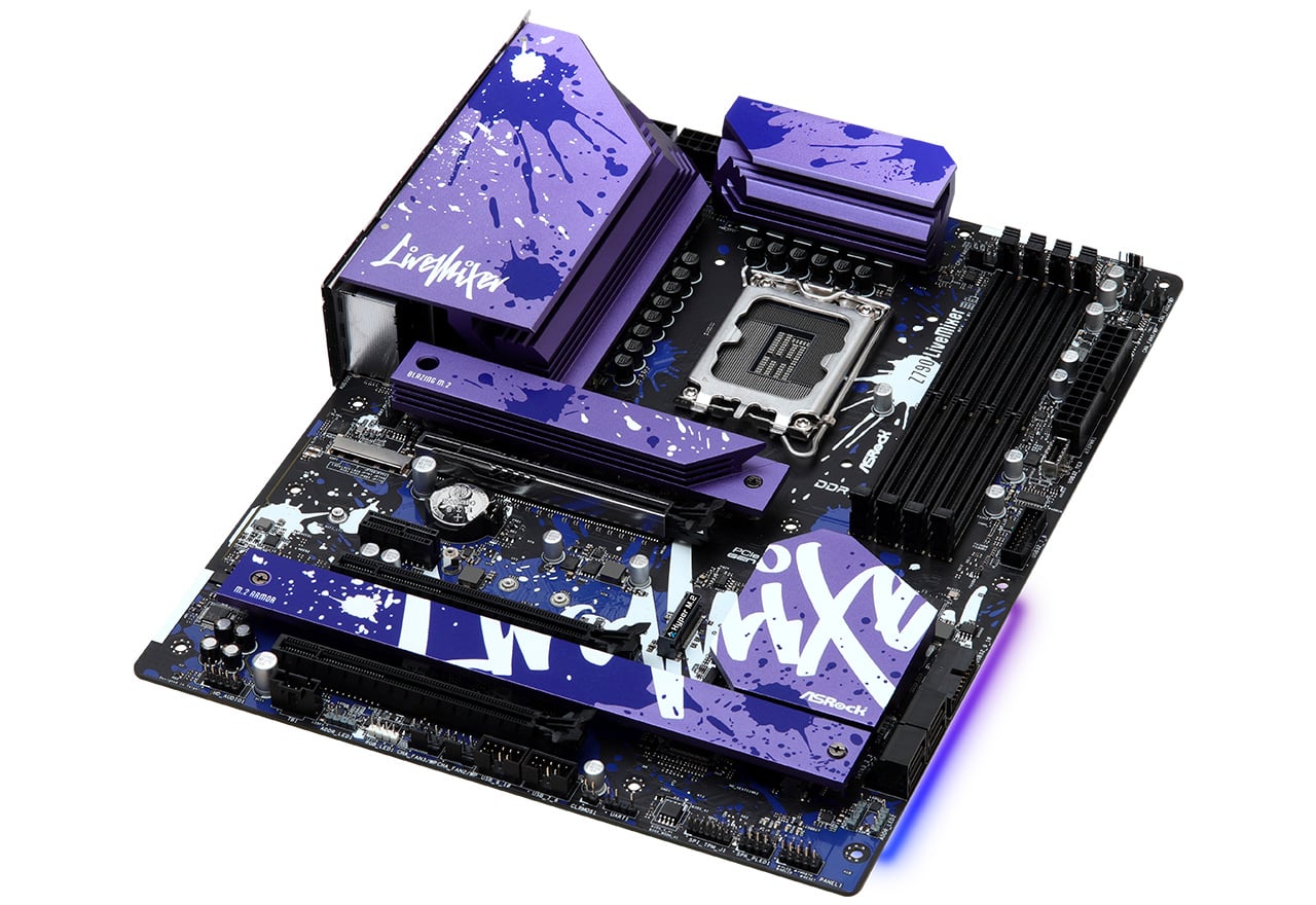 Z790 LiveMixer | ASRock マザーボード Intel Z790チップセット | 株式