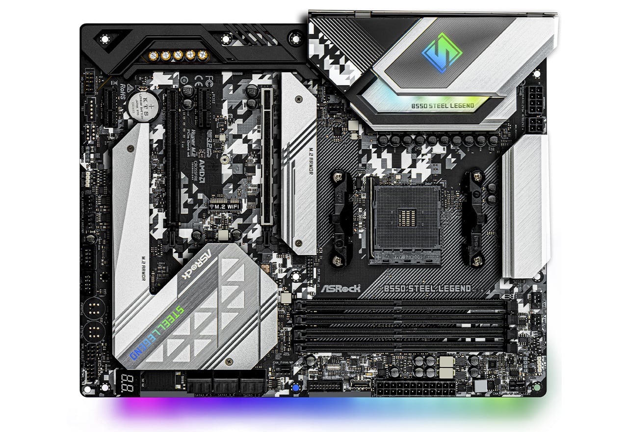 B550 Steel Legend | ASRock マザーボード AMD B550チップセット