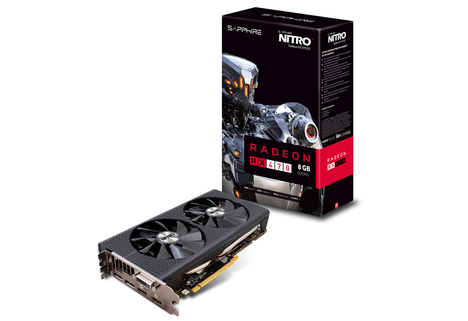Sapphire NITRO+ Radeon RX 470 8G GDDR5 OC | SAPPHIRE グラフィック