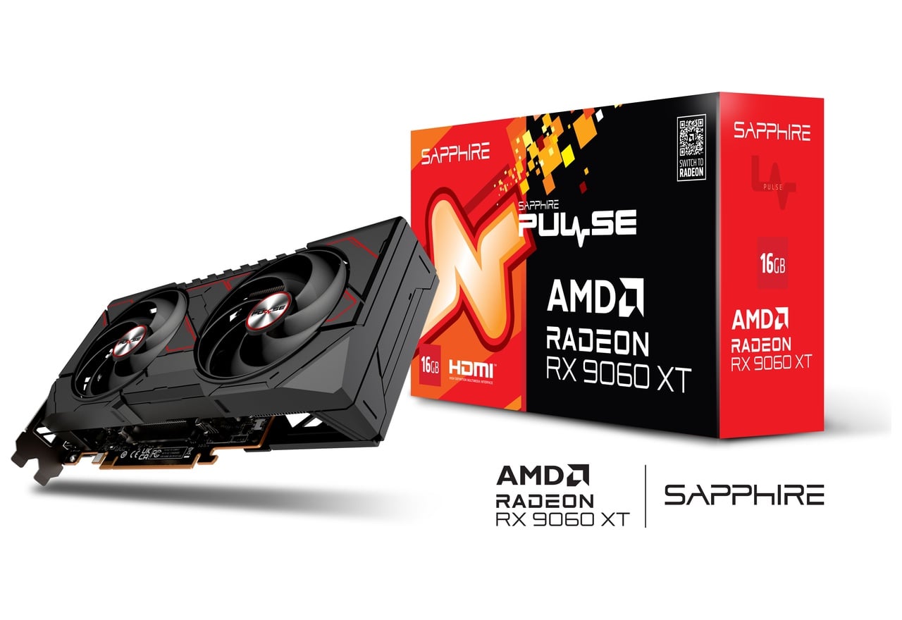 SAPPHIRE PULSE Radeon RX 9060 XT GAMING OC 16GB | SAPPHIRE