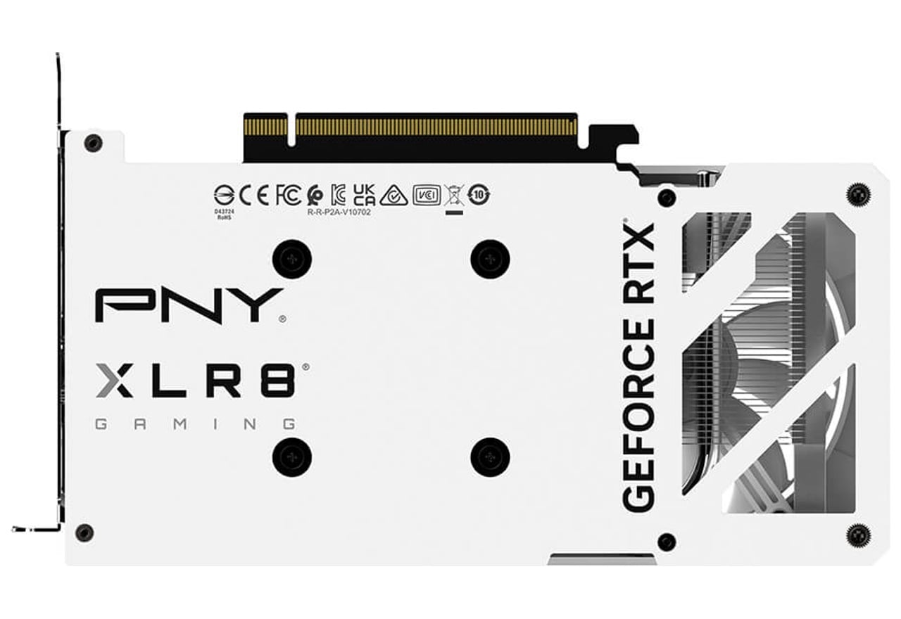 PNY GeForce RTX 4060 8GB XLR8 Gaming OC DUAL FAN White Edition