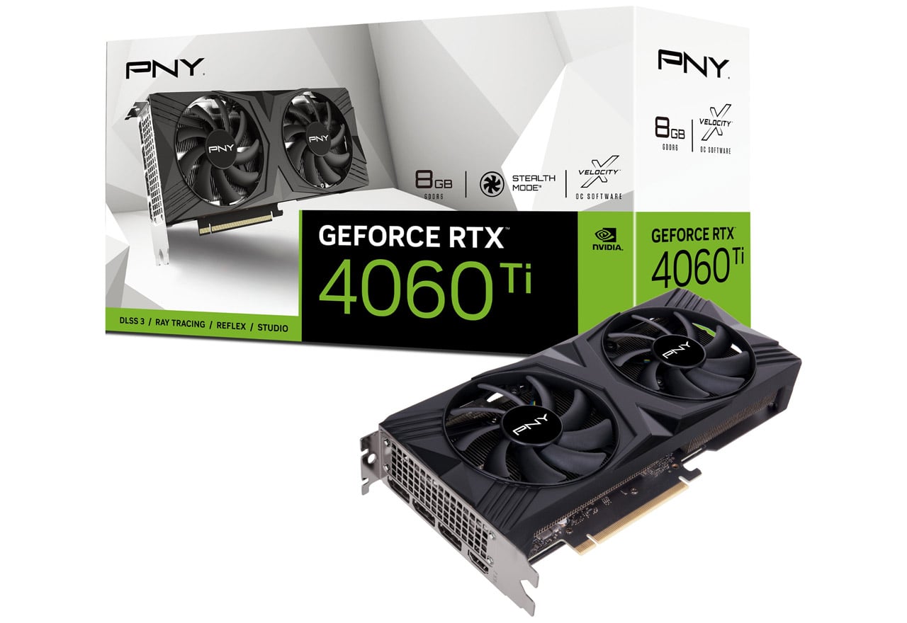 PNY GeForce RTX 4060 Ti 8GB VERTO STANDARD DUAL FAN | PNY