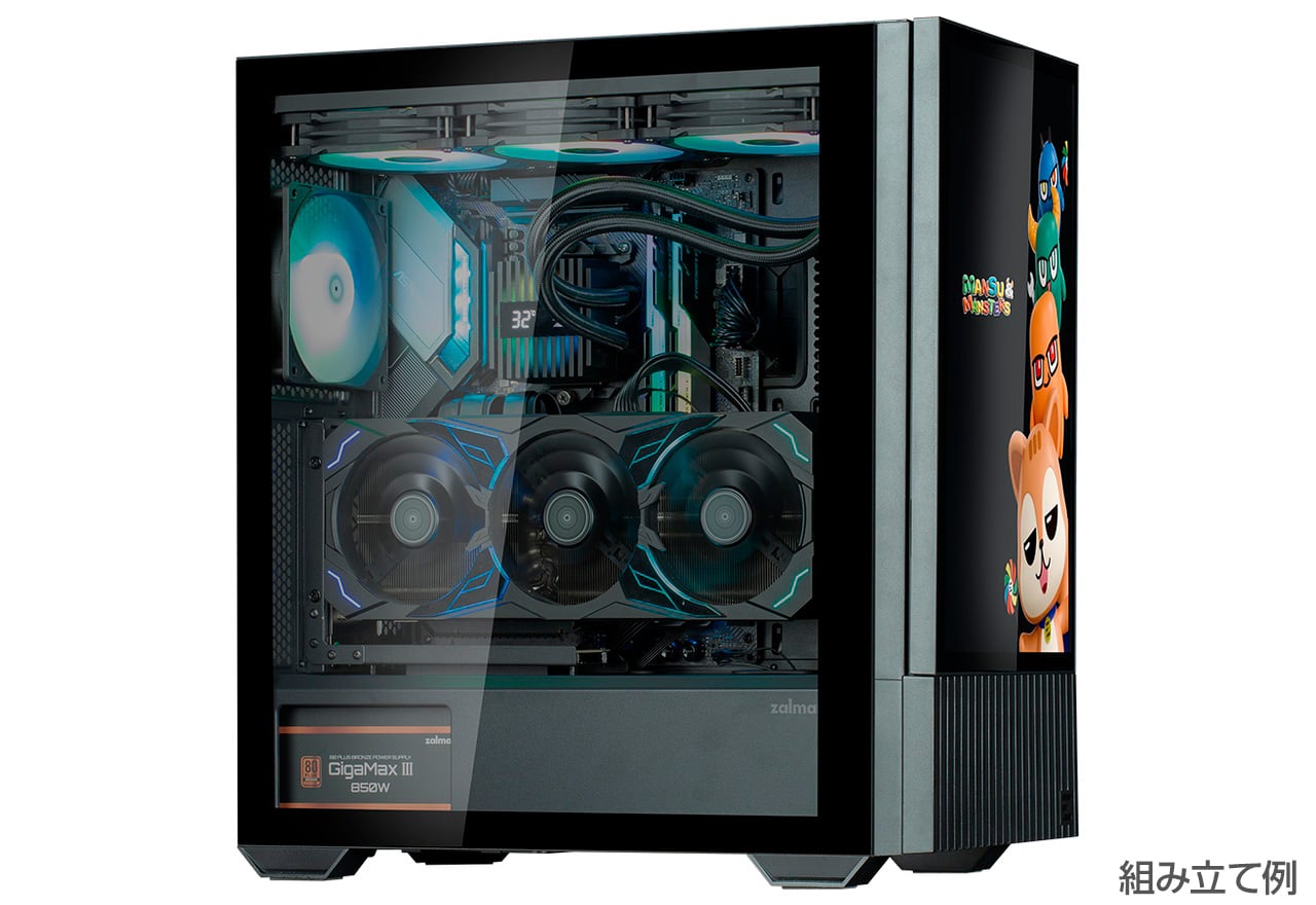 Z10 DS Black | ZALMAN ミドルタワー型PCケース | 株式会社アスク