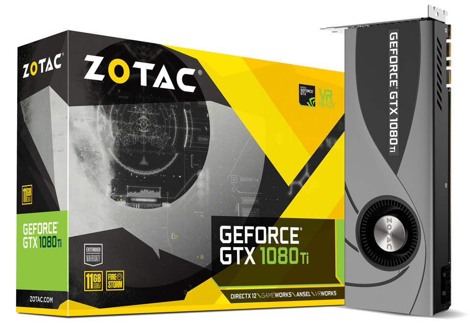 ZOTAC GeForce GTX 1080 Ti Blower | ZOTAC NVIDIA グラフィックボード