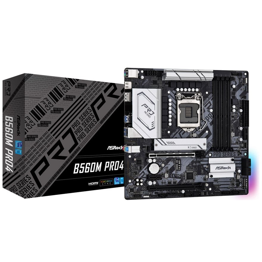 B560M Pro4 | ASRock マザーボード Intel B560チップセット | 株式会社