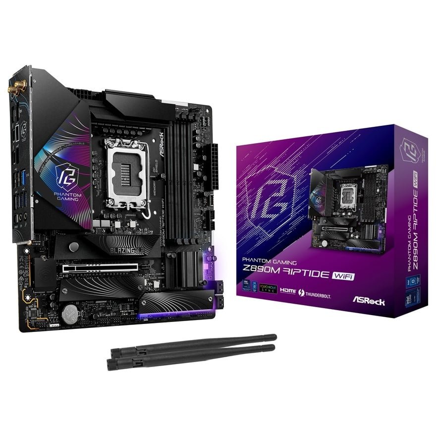 Z890M Riptide WiFi | ASRock マザーボード Intel Z890チップセット