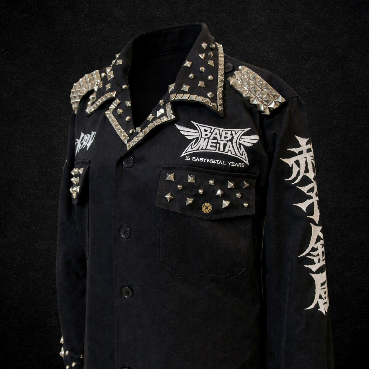 15th Night Studded Battle Long Jacket | BABYMETAL | A!SMART