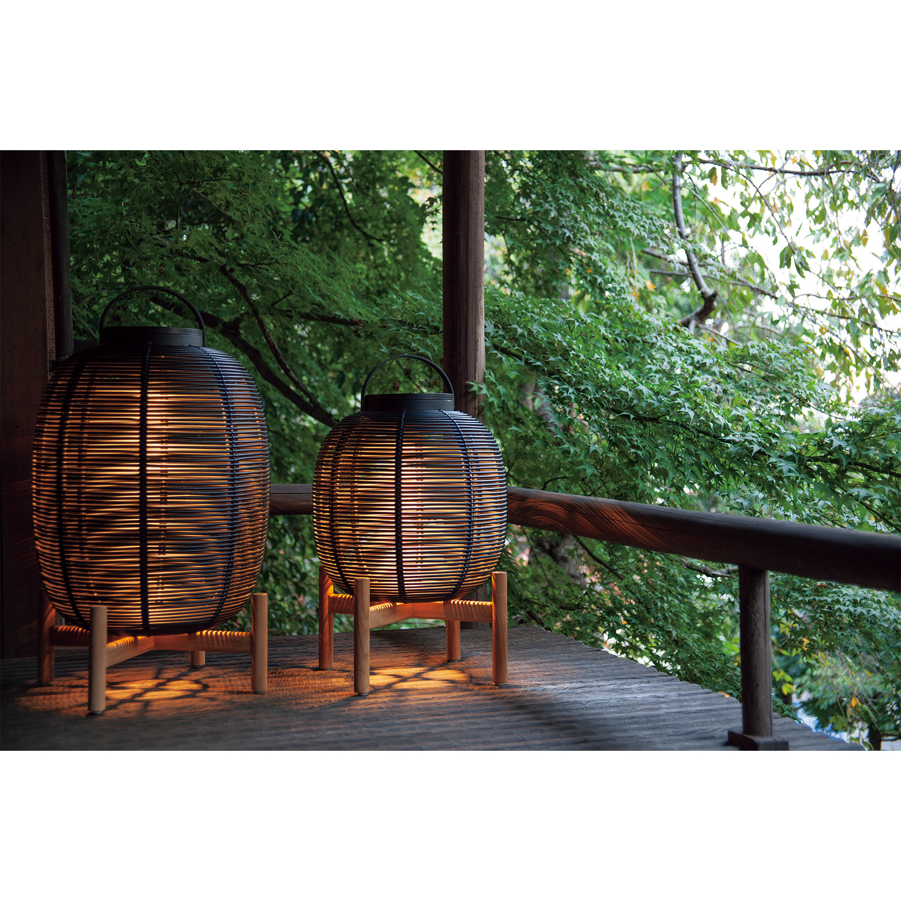 TIKA LANTERN TEAK BASE S - 【ASPLUND CONTRACT】 アスプルンド