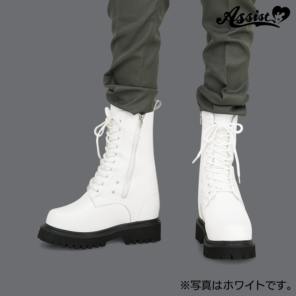 コスプレ用ブーツ・シューズ 爆盛コスプレブーツ ブラック S