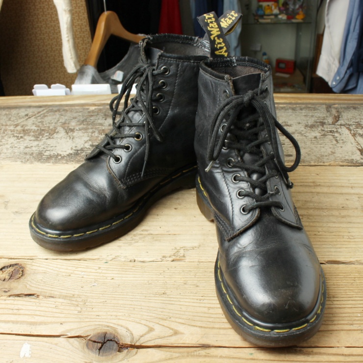 Dr.Martins 101UB スエードブーツ UK7 black Dr.Martins 101UB