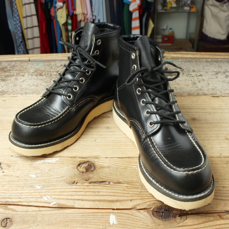 USA製 RED WING レッドウィング 6インチ クラシックモック ブラック