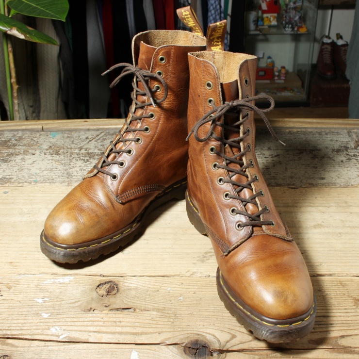 ENGLAND製 Dr.Martens ドクターマーチン 10ホール レザー ブーツ 29cm