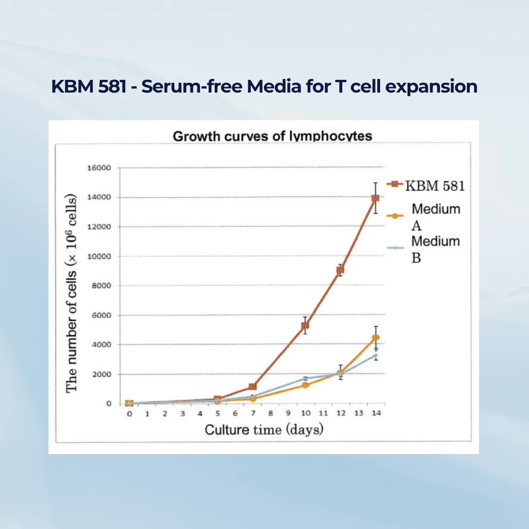 Kohjin Bio KBM581 1L (Serum-free Media for T cell expansion)
