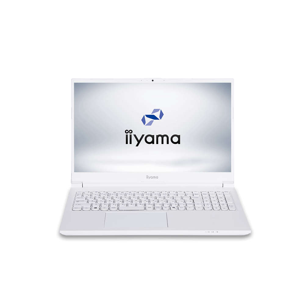 iiyama PCより、ミルキーホワイト色15型ノートブック インテル® Core