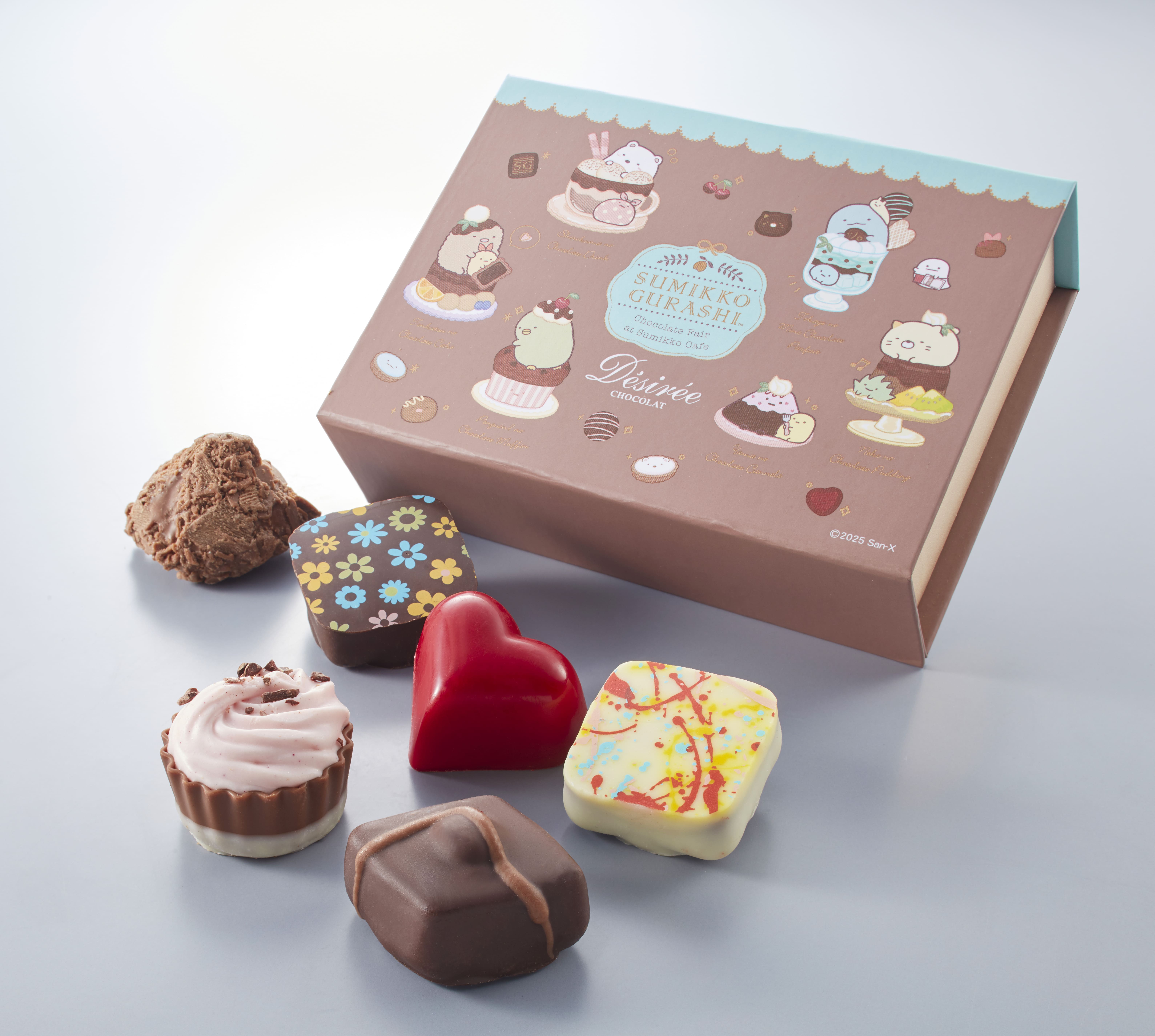 バレンタイン ショコラ コレクション2025 「すみっコぐらし」とコラボ