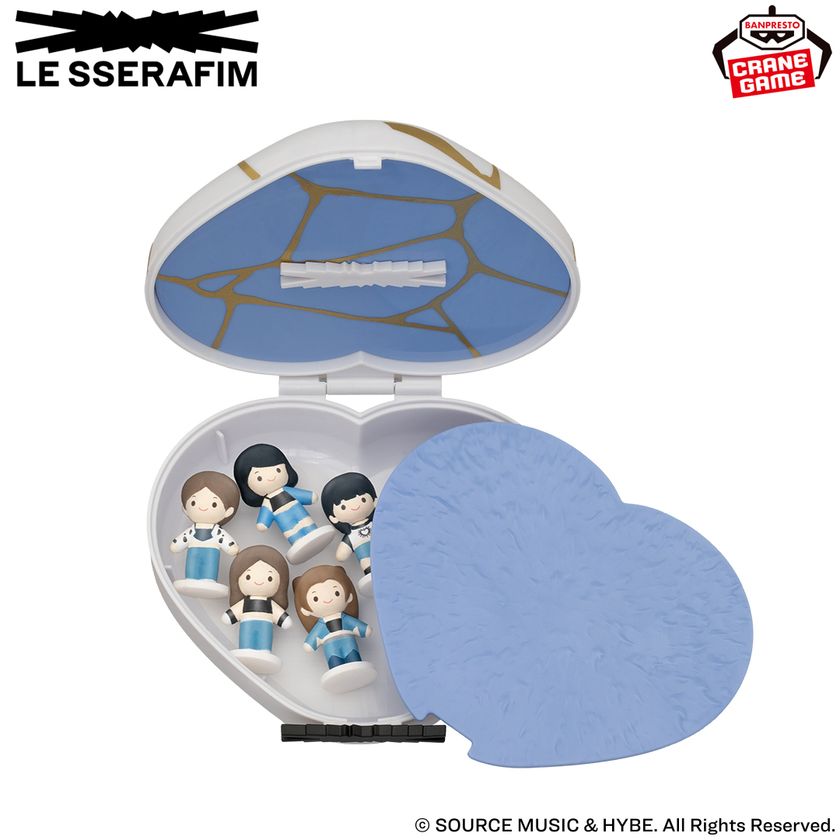 LE SSERAFIMのドールフィギュアが バンプレストブランドから初登場