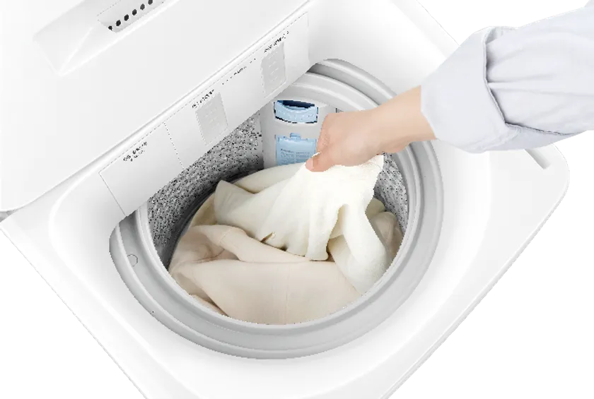 全自動洗濯機5.5kgクラスでは国内初！液体洗剤・柔軟剤 「自動投入