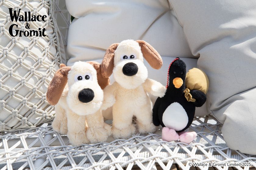 世界初「ウォレスとグルミット」がプライズ商品として登場！ エスケイ