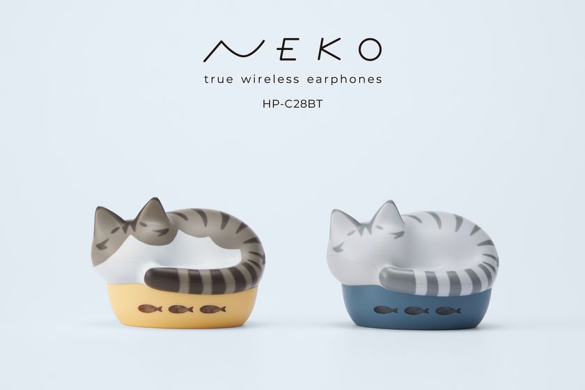 ラディウスのNEKO」に新しい仲間が登場！ 猫モチーフの完全ワイヤレス