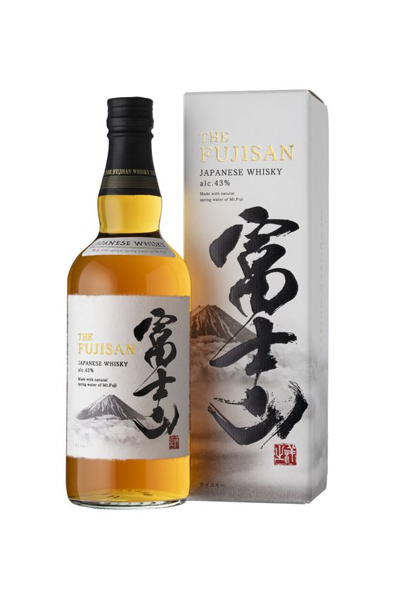 JAPANESE WHISKY 富士山43°」新発売 富士山の天然水を使用し、厳選した