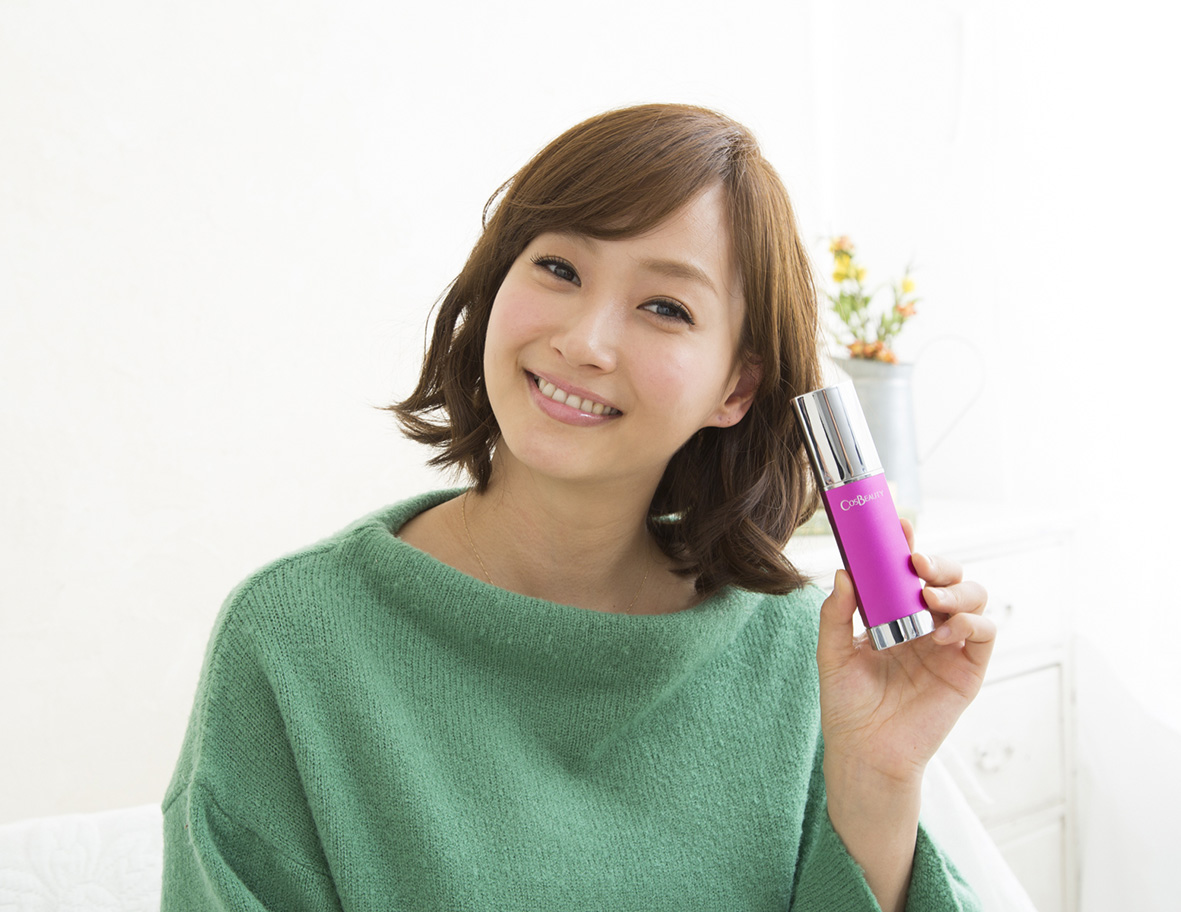 藤本美貴さんも愛用の美顔器「COSBEAUTY 水素水ミスト」11月20日に販売