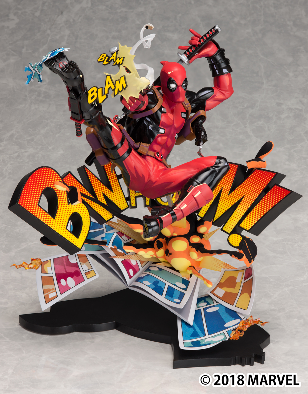 どの角度からも見ごたえアリ！ 「デッドプール」のフィギュアが待望の