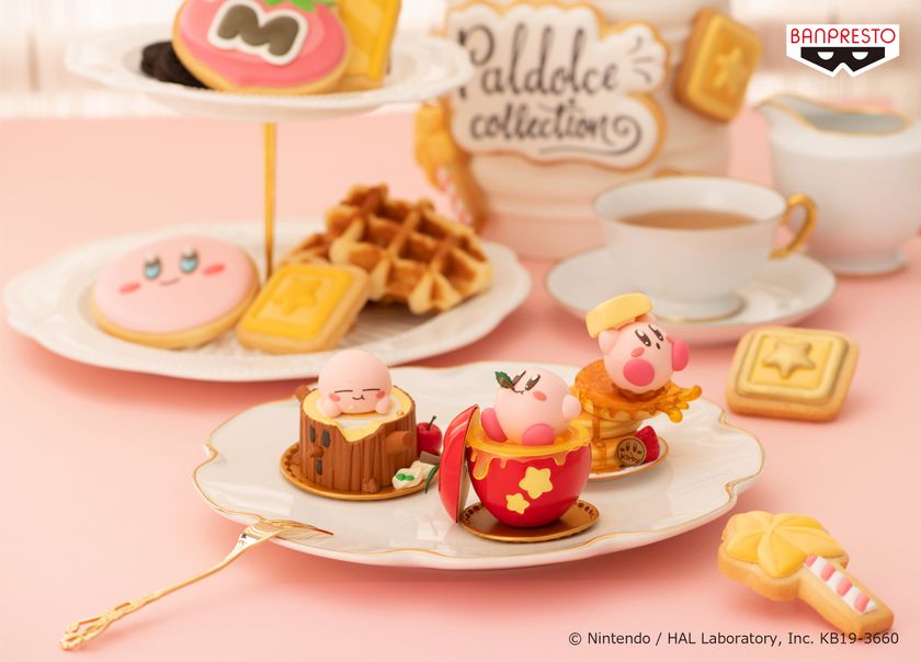 星のカービィ」がお菓子モチーフの 手のひらサイズフィギュアで登場