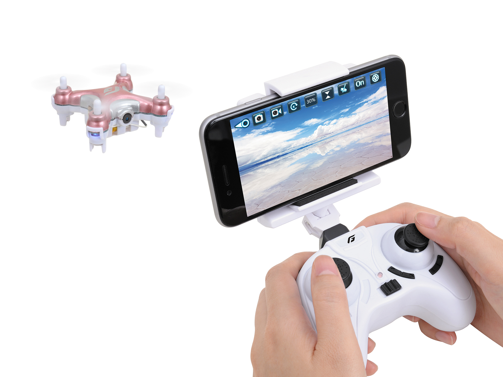 スマホで直感的に操縦！世界最小クラスのFPVドローン 「PXY Wi-Fi」を7