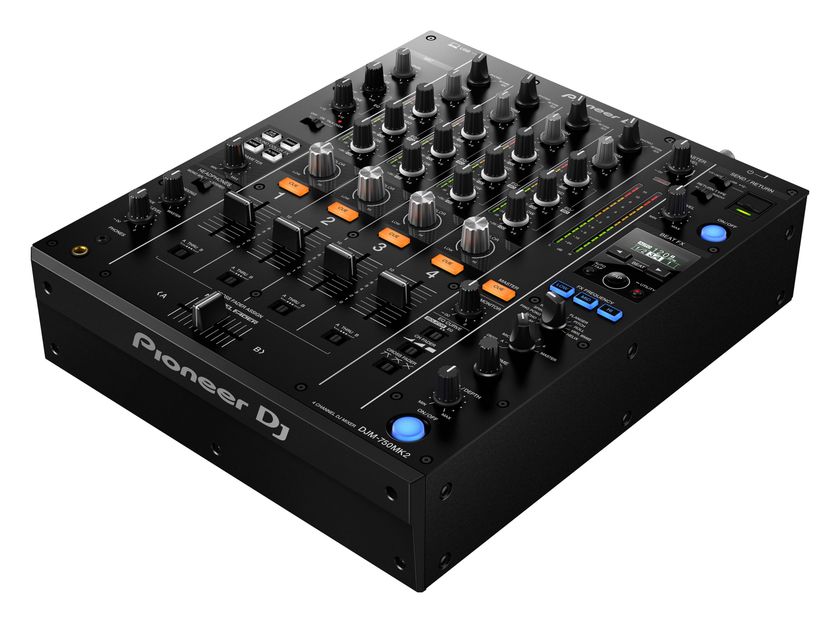 自宅でもクラブに近い環境で練習できる4ch DJミキサー 「DJM-750MK2