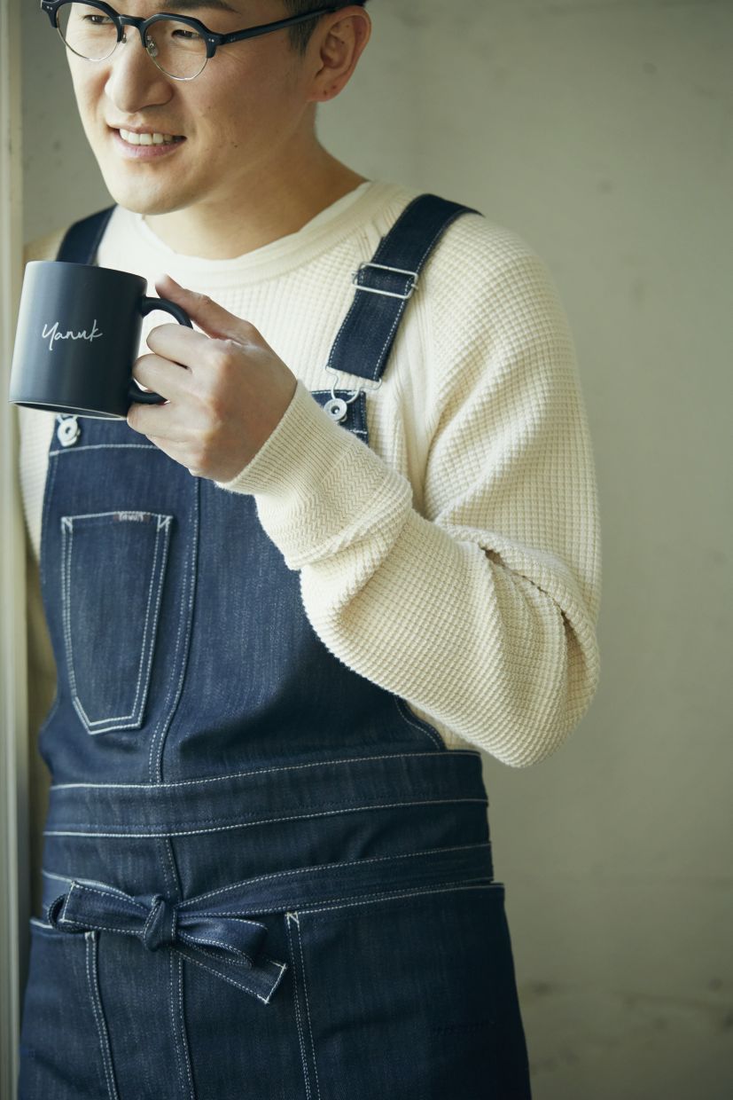 8/10 在庫処分 最終価格 ヤヌーク×ロバート馬場ちゃんコラボ エプロン