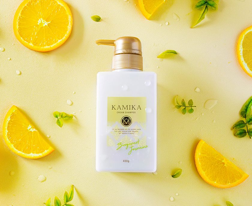 大人気の香りが復刻！黒髪クリームシャンプーKAMIKAに ベルガモット
