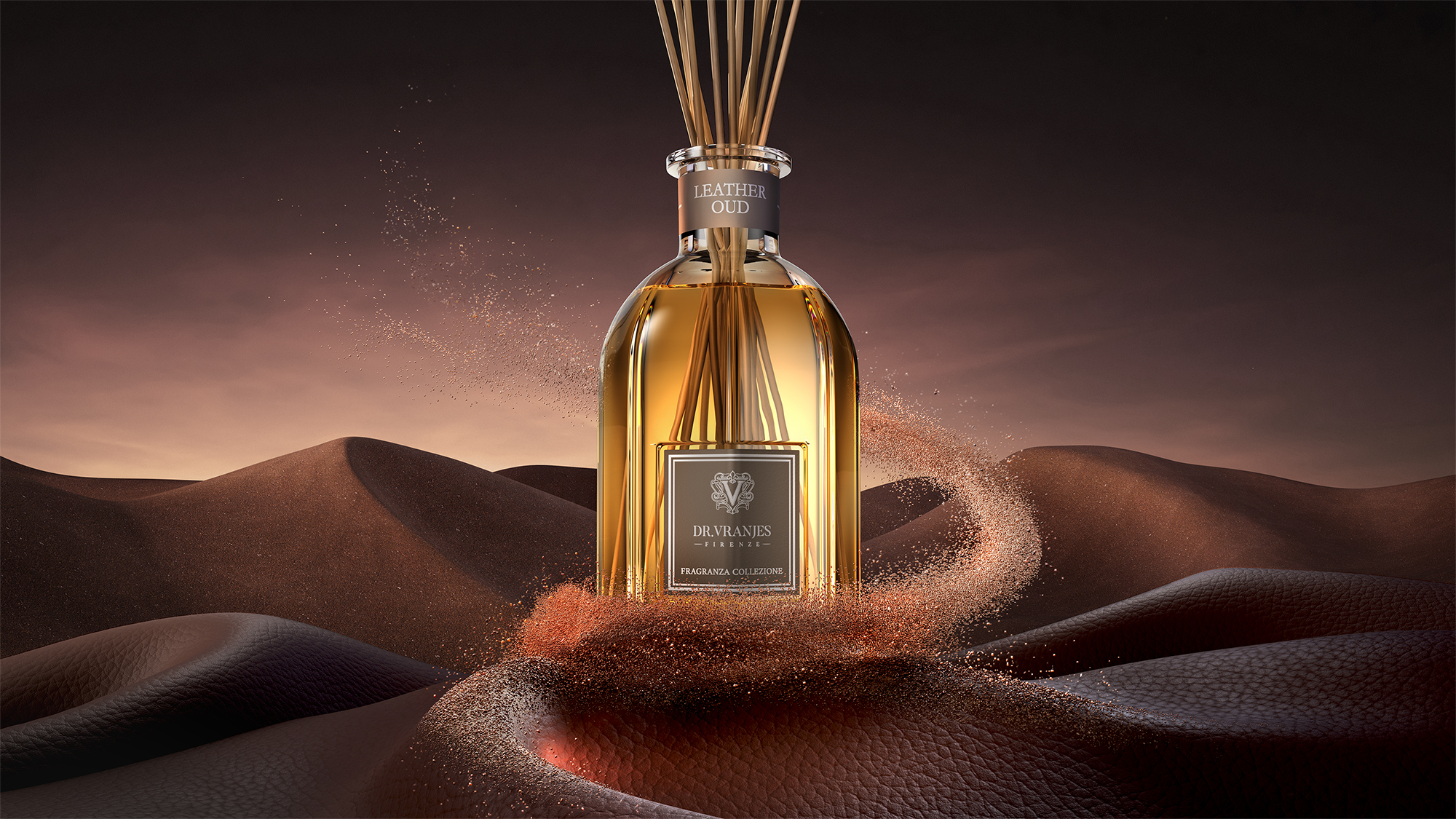 1月10日発売＞新作フレグランス “ディフューザーLEATHER OUD〈レザー