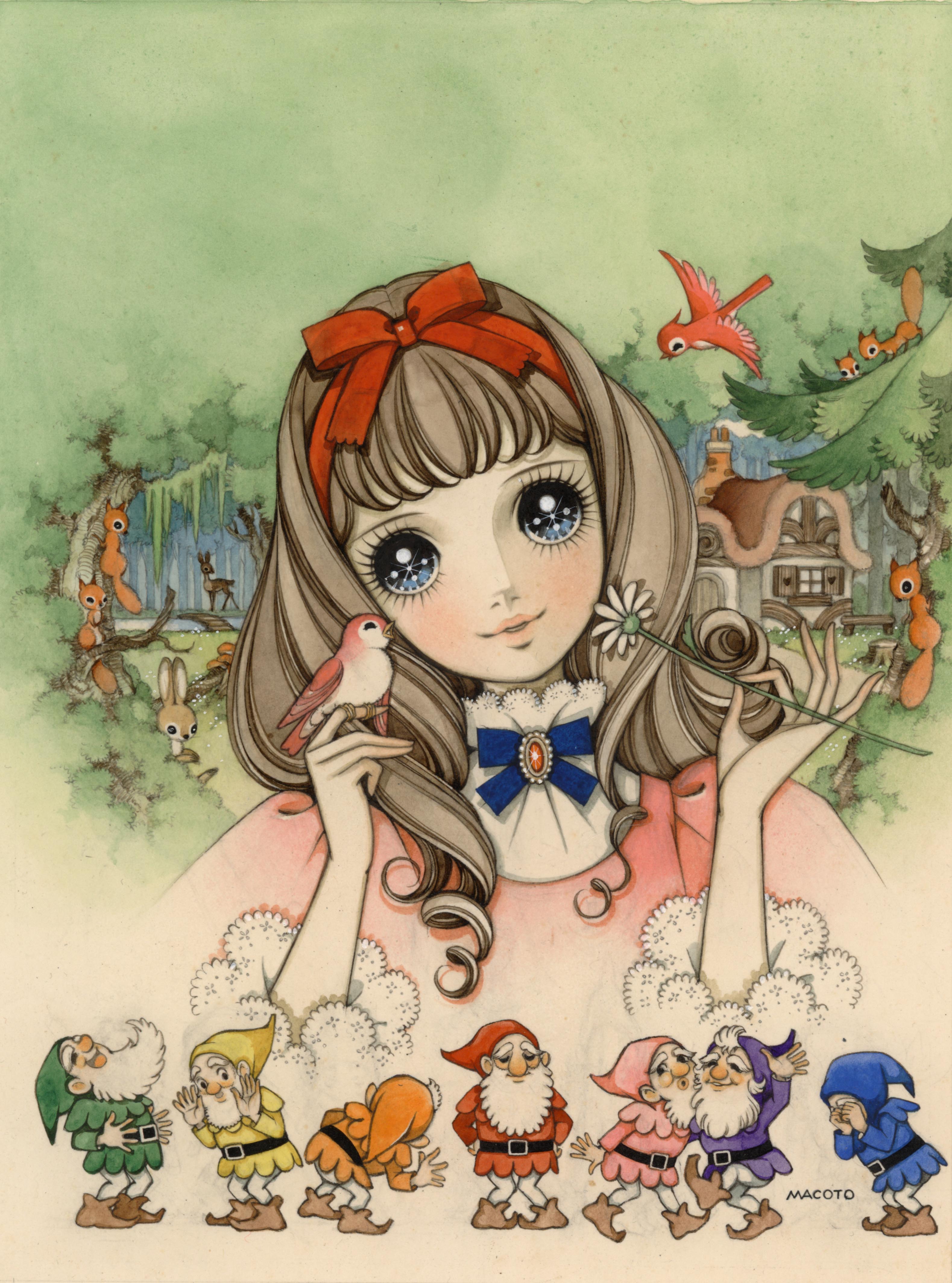 少女画」高橋真琴氏の代名詞「物語絵のお姫さま」が一堂に展示 過去