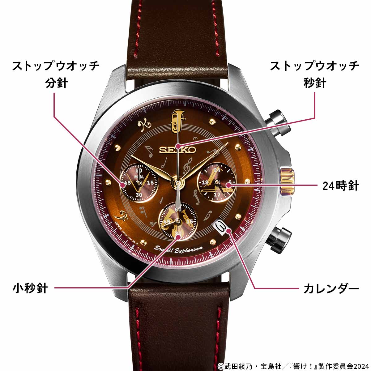 TVアニメ『響け！ユーフォニアム3』と セイコーのコラボウオッチが