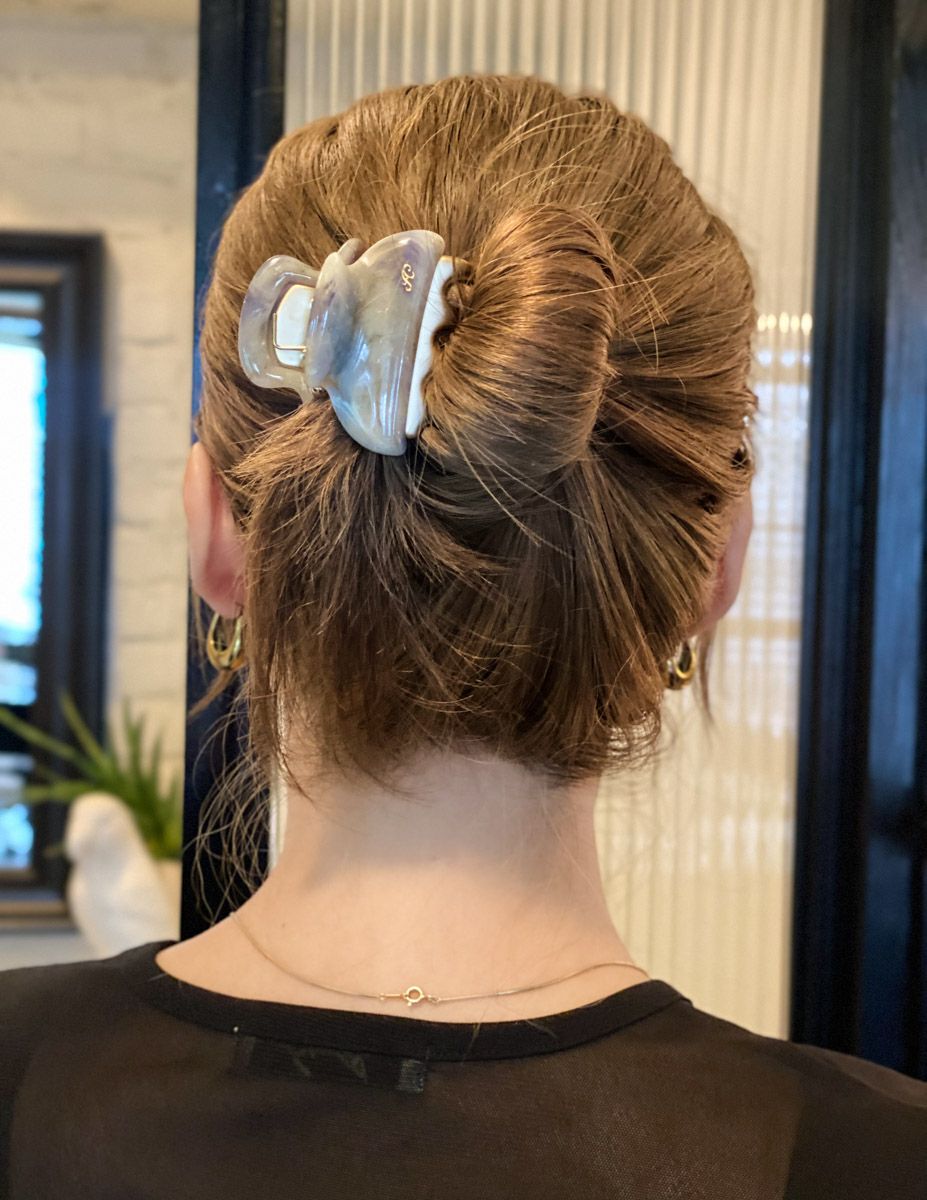 限定発売＞夏のアップスタイルに！ 大きくてもコロンとフォルムが